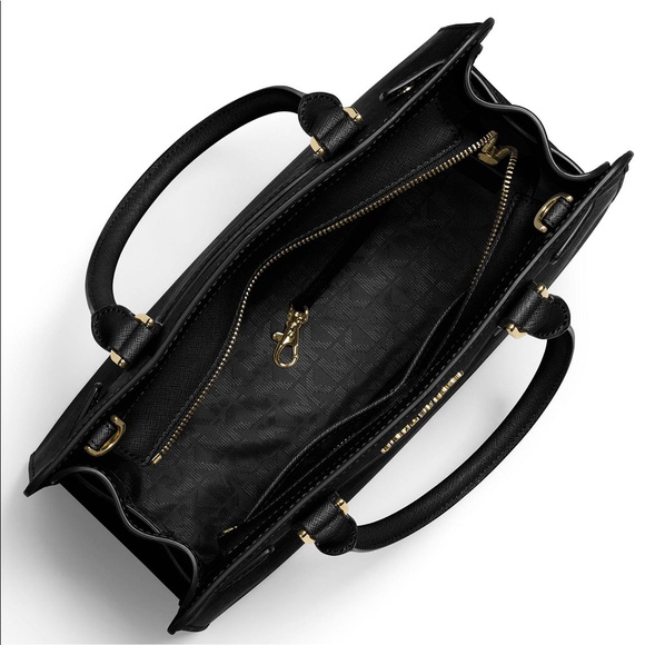 BLACK DILLON MICHAEL KORS SHOULDER/HAND BAG - Picture 2 of 3